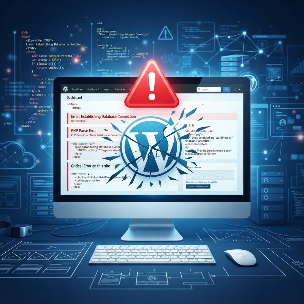 После обновления WordPress сайт перестал работать