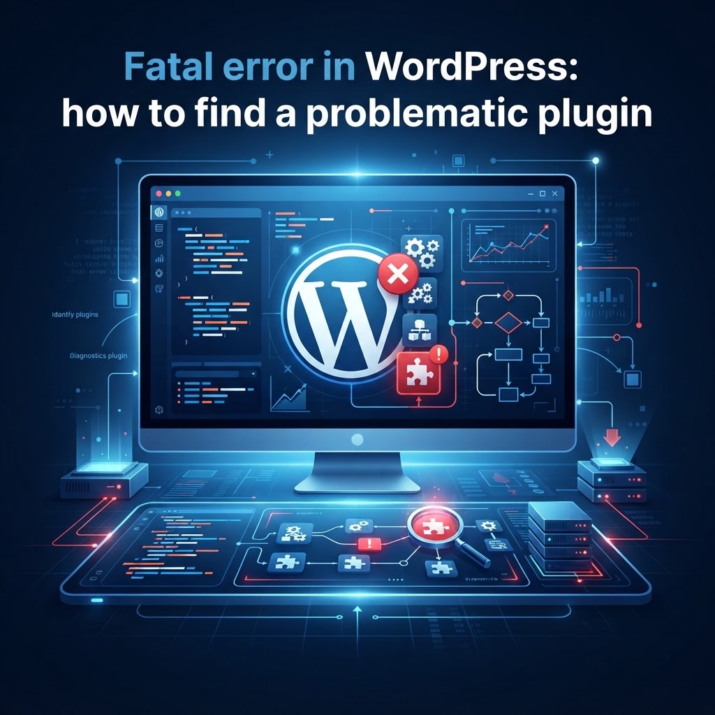 Fatal error в WordPress