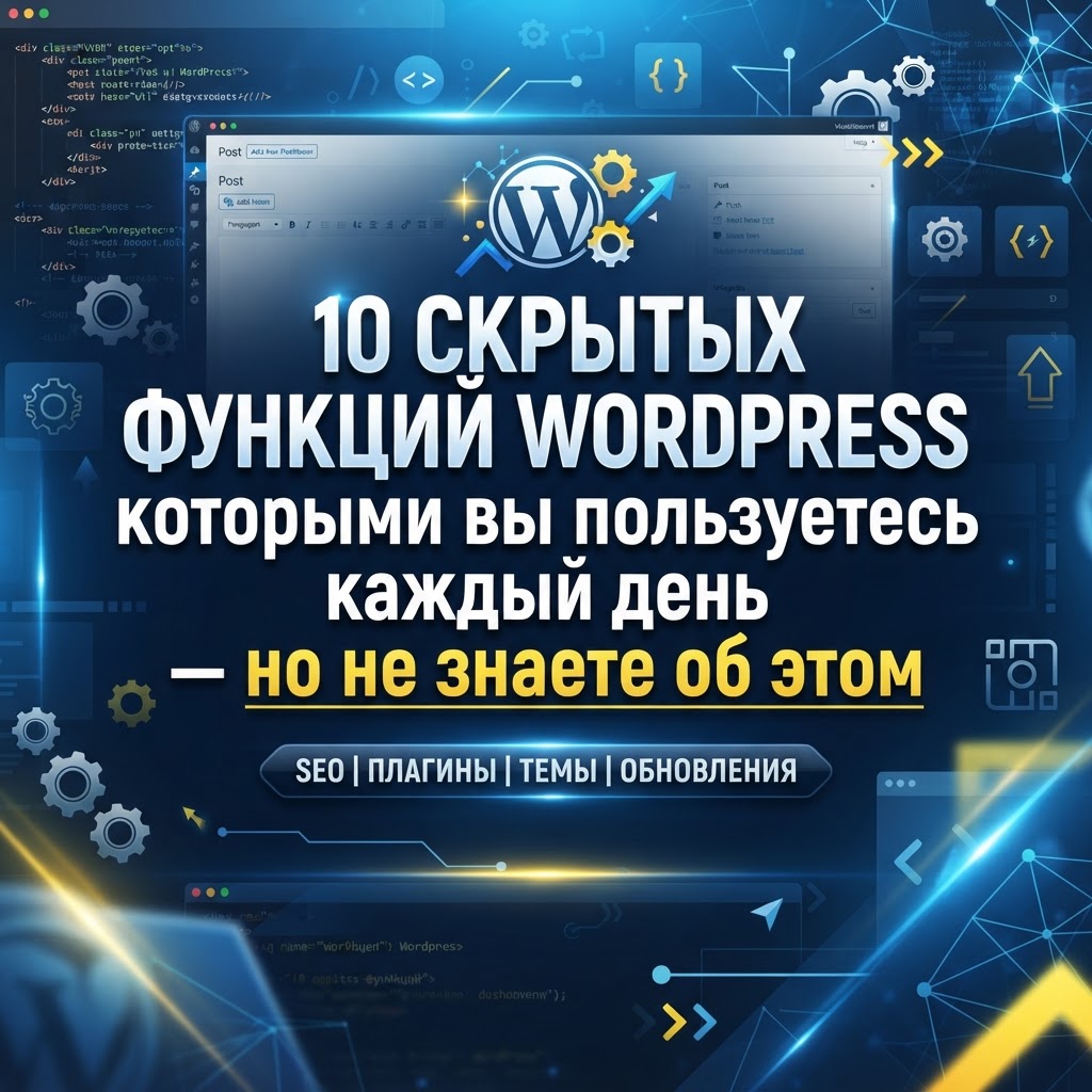 10 скрытых функций WordPress